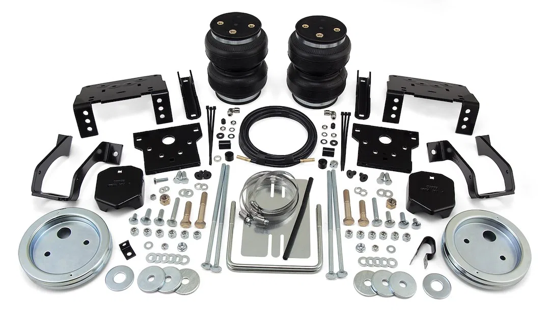 57390 – AIR LIFT Helper Spring Kit, Air Spring Frame Mount Up To 5000 Pounds Of Leveling Capacity Air Adjustable From...